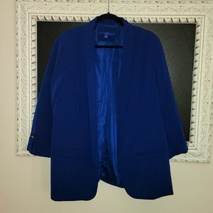 Apt. 9 Blue Boyfriend Blazer